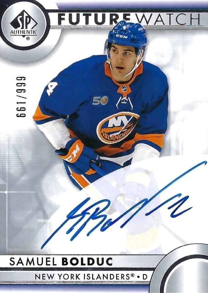 Samuel Bolduc #126 New York Islanders | 2023-24 SP Authentic