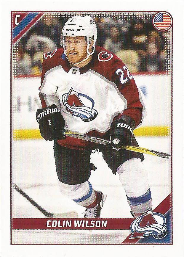 Colin Wilson #127 Colorado Avalanche | 2019-20 Topps NHL Sticker Collection