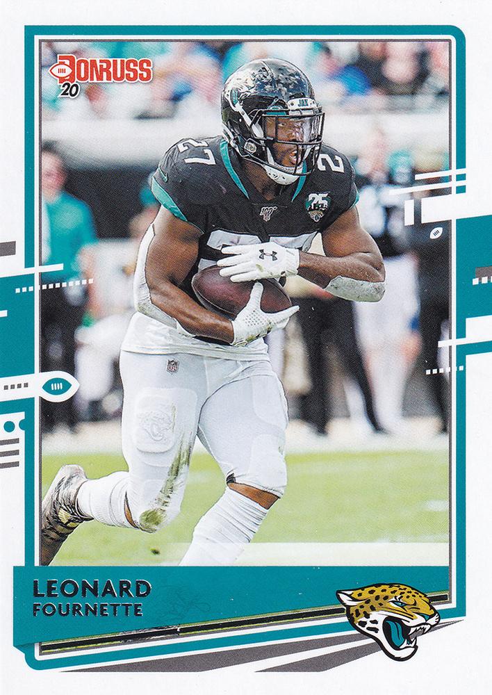 Leonard Fournette #127 Jacksonville Jaguars | 2020 Panini Donruss | NFL Football