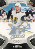 Shea Theodore #127 Vegas Golden Knights | 2021-22 Upper Deck MVP Silver Script