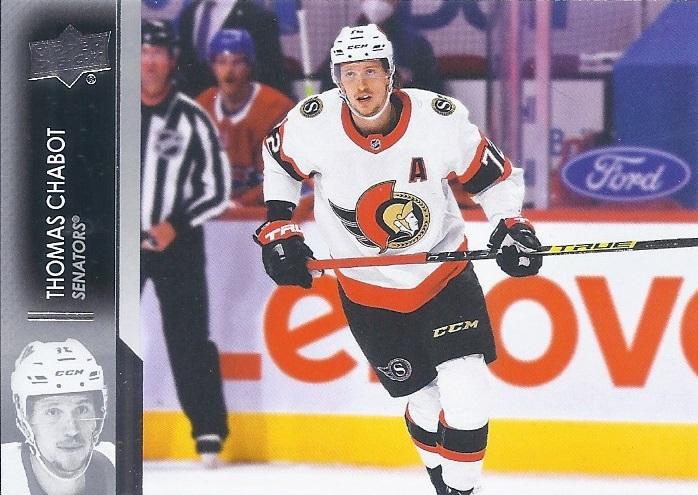 Thomas Chabot #127 Ottawa Senators | 2021-22 Upper Deck