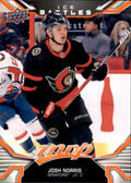Josh Norris #127 Ottawa Senators | 2022-23 Upper Deck MVP Ice Battles