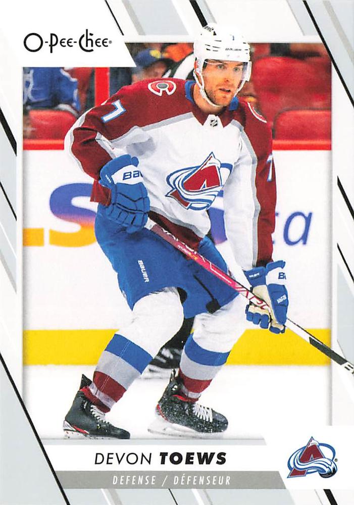 Devon Toews #127 Colorado Avalanche | 2023-24 O-Pee-Chee Hockey