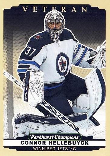 Connor Hellebuyck #127 Winnipeg Jets | 2022-23 Parkhurst Champions