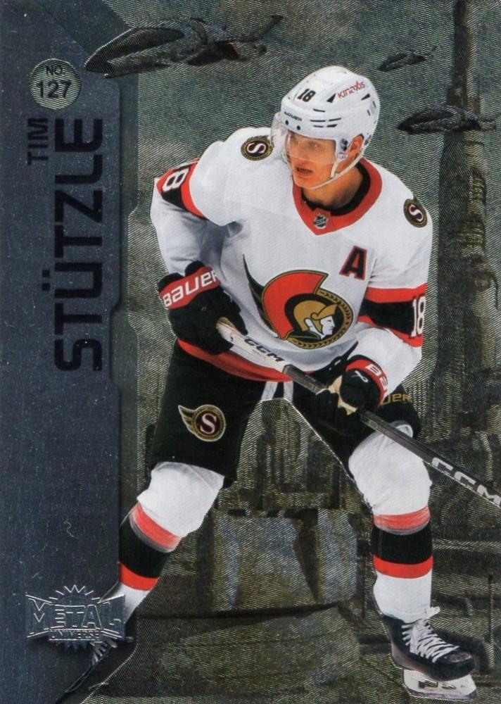 Tim Stutzle #127 Ottawa Senators | 2023-24 SkyBox Metal Universe