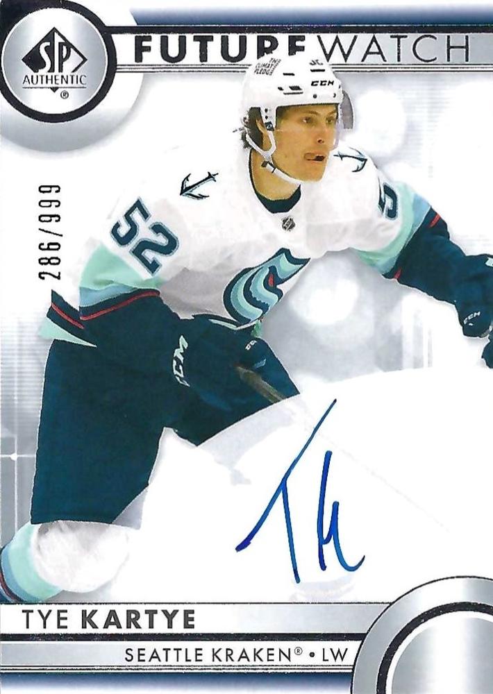 Tye Kartye #127 Seattle Kraken | 2023-24 SP Authentic