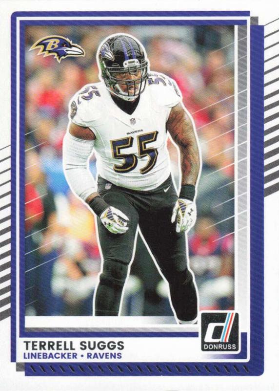 Terrell Suggs #127 Baltimore Ravens | 2025 Donruss | NFL Football
