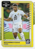 Mohammed Kudus #127 Ghana | 2025-26 Donruss Road to FIFA World Cup Optic Parallel