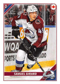Samuel Girard #128 Colorado Avalanche | 2019-20 Topps NHL Sticker Collection