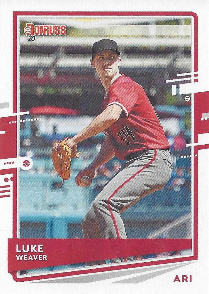 Luke Weaver #128 Arizona Diamondbacks | 2020 Donruss