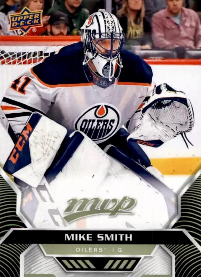 Mike Smith #128 Edmonton Oilers | 2020-21 Upper Deck MVP