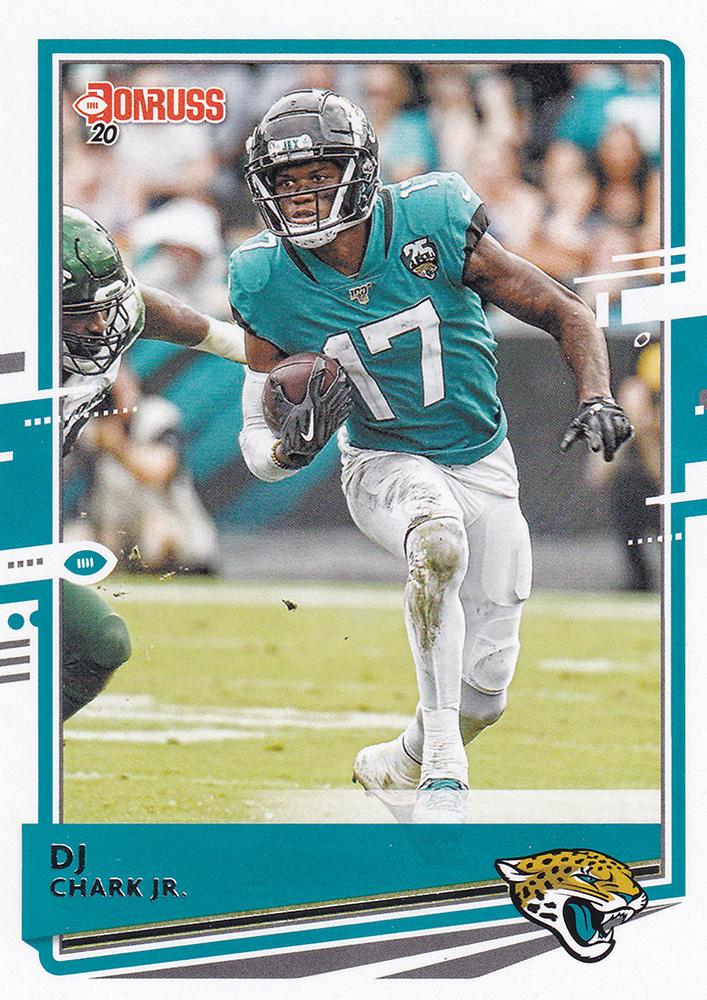 DJ Chark Jr. #128 Jacksonville Jaguars | 2020 Panini Donruss | NFL Football