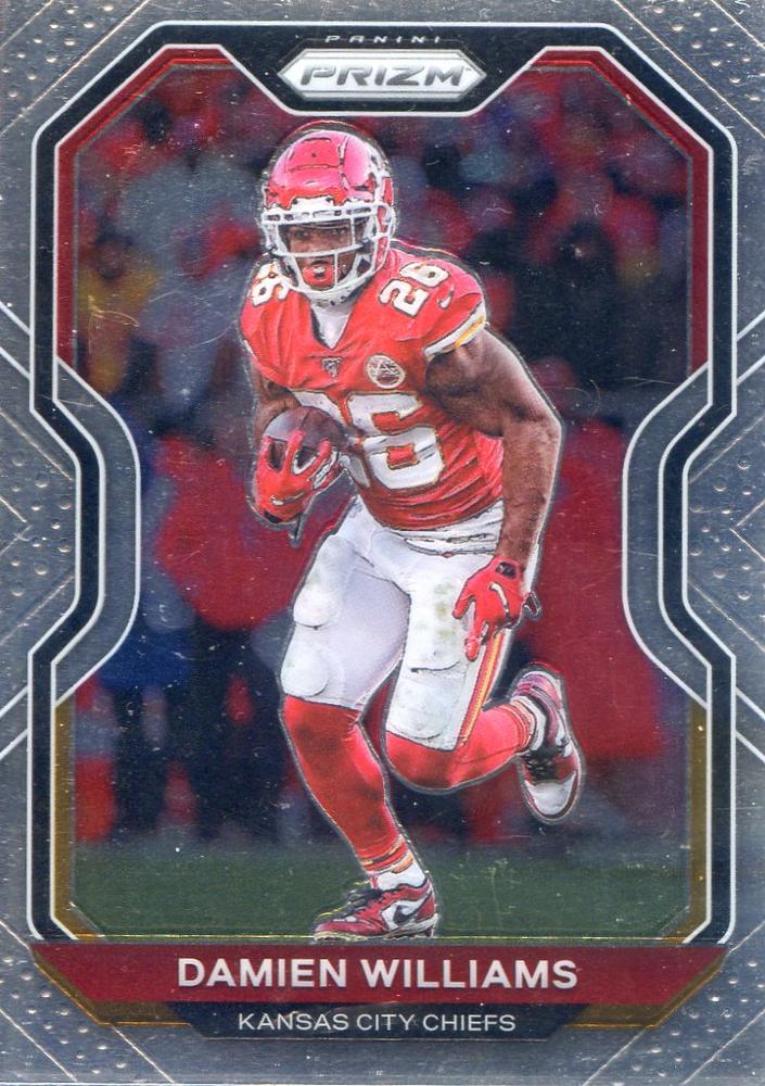 Damien Williams #128 Kansas City Chiefs | 2020 Panini Prizm | NFL Football