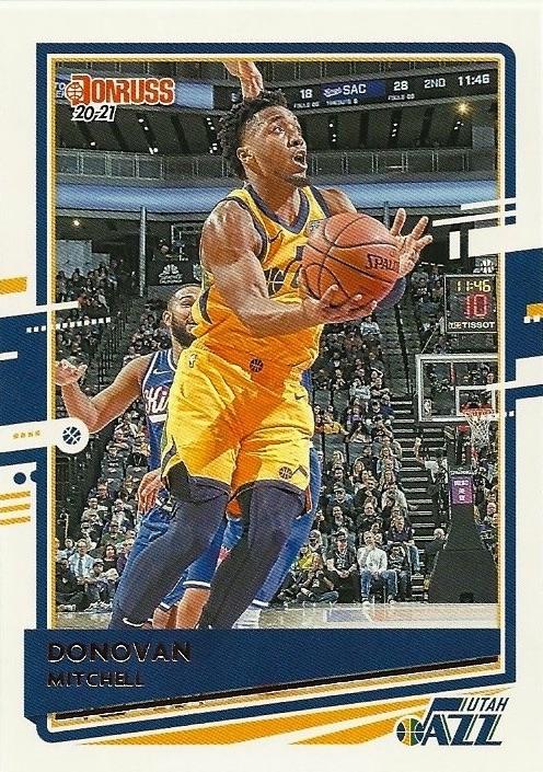 Donovan Mitchell #128 Utah Jazz | 2020-21 Donruss