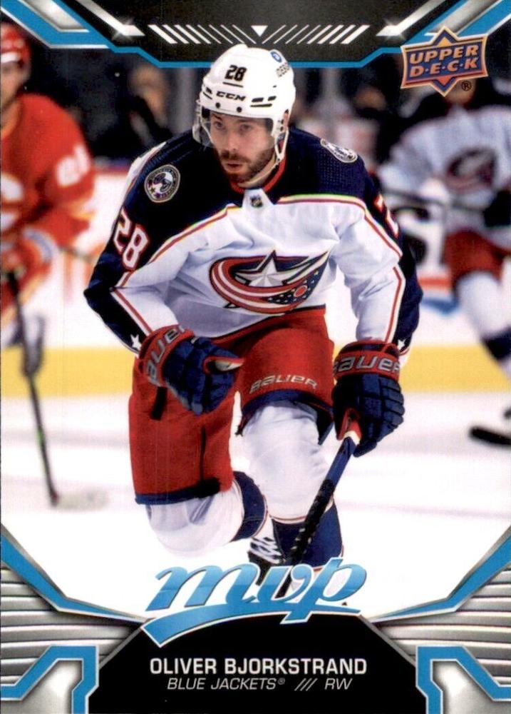 Oliver Bjorkstrand #128 Columbus Blue Jackets | 2022-23 Upper Deck MVP