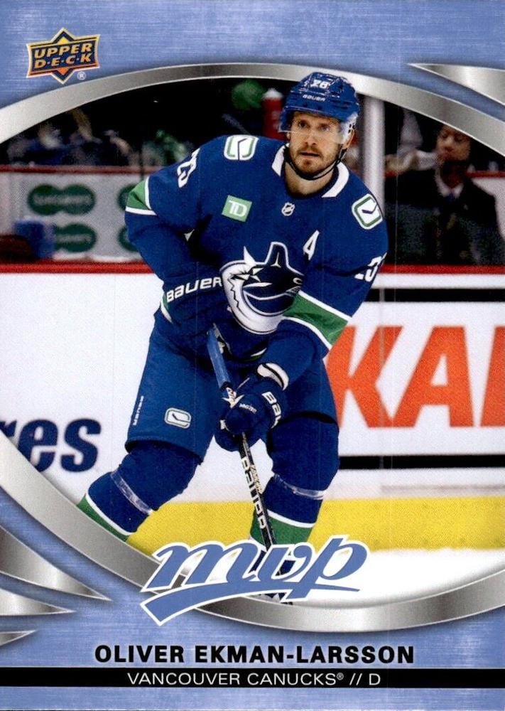 Oliver Ekman-Larsson #128 Vancouver Canucks | 2023-24 Upper Deck MVP