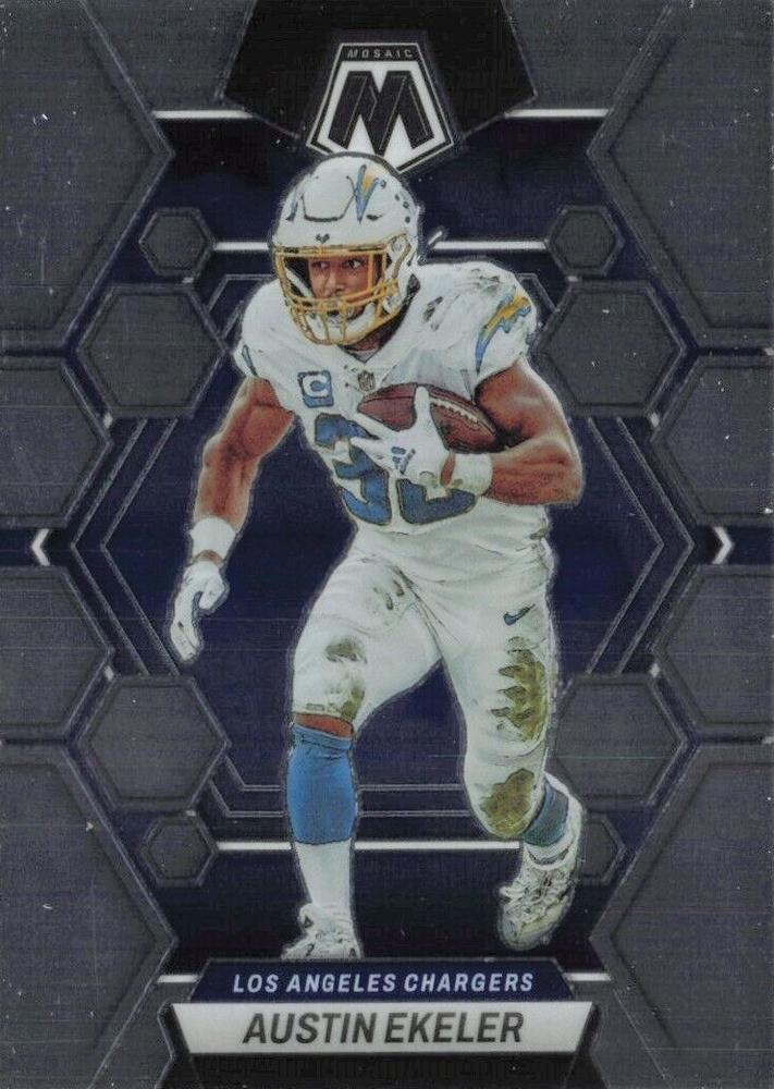 Austin Ekeler #128 Los Angeles Chargers | 2023 Panini Mosaic | NFL Football