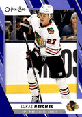 Lukas Reichel #128 Chicago Blackhawks | 2023-24 O-Pee-Chee Blue Border