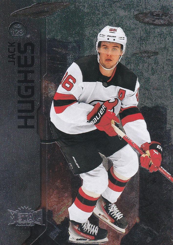 Jack Hughes #128 New Jersey Devils | 2023-24 SkyBox Metal Universe