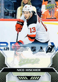Nico Hischier #129 New Jersey Devils | 2020-21 Upper Deck MVP Puzzle Backs
