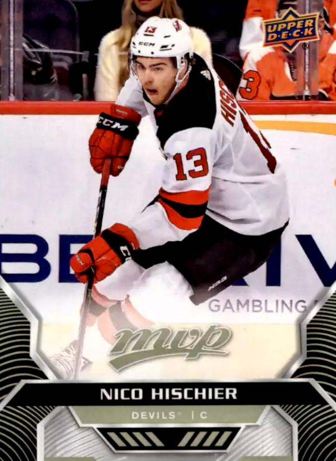 Nico Hischier #129 New Jersey Devils | 2020-21 Upper Deck MVP