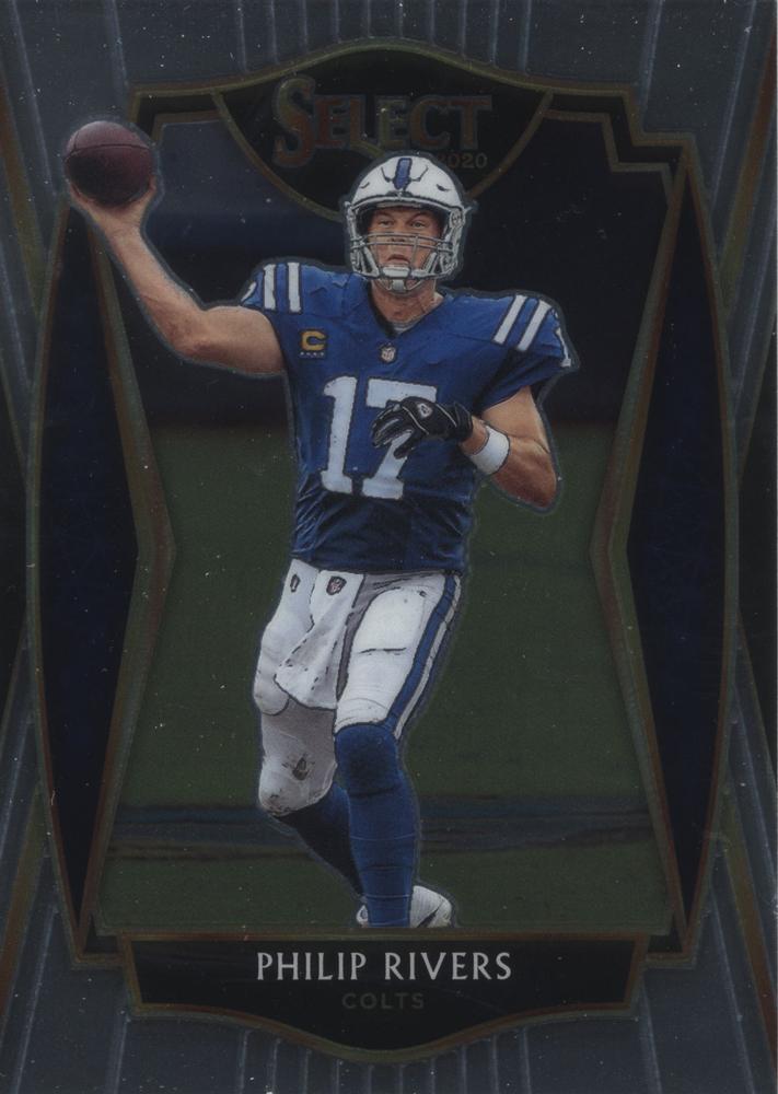 Philip Rivers #129 Indianapolis Colts | 2020 Panini Select |  | NFL Football