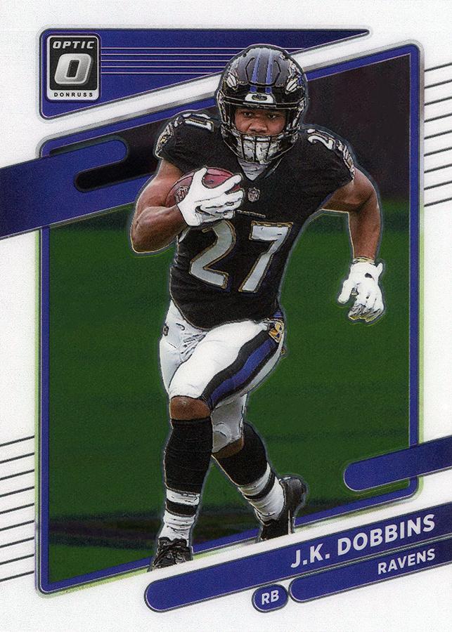 J.K. Dobbins #129 Baltimore Ravens | 2021 Donruss Optic | NFL Football