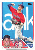 Nolan Jones #129 Cleveland Guardians | 2023 Topps