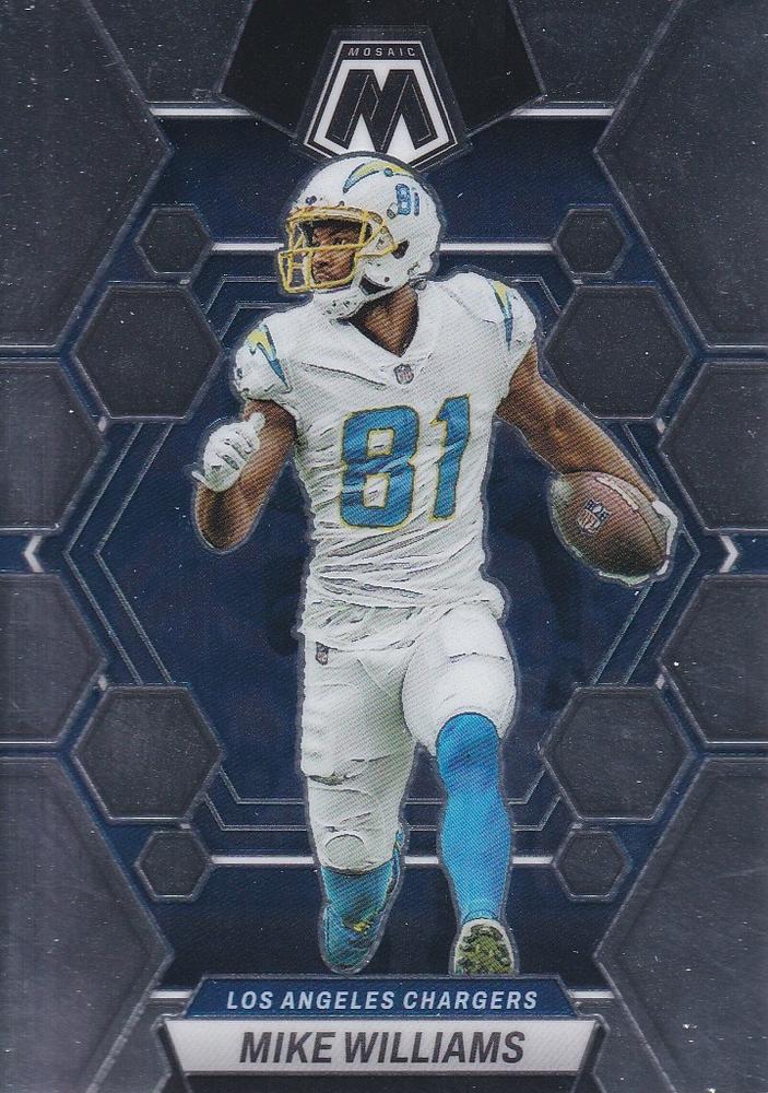 Mike Williams #129 Los Angeles Chargers | 2023 Panini Mosaic | NFL Football