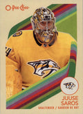 Juuse Saros #129 Nashville Predators | 2023-24 O-Pee-Chee Retro