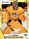 Juuse Saros #129 Nashville Predators | 2023-24 O-Pee-Chee Yellow Border