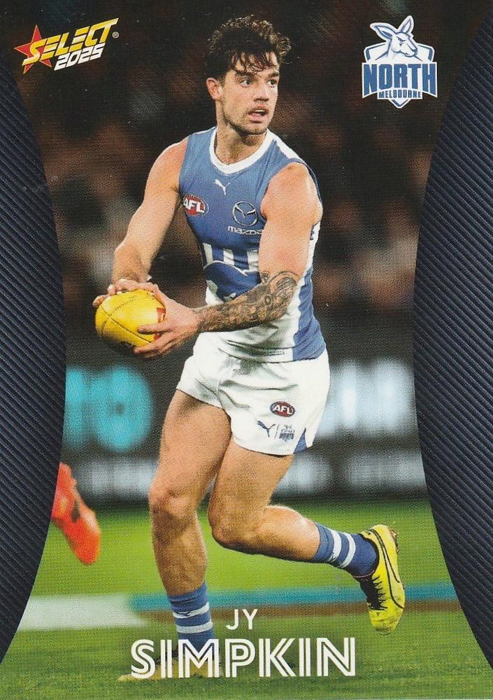 Jy Simpkin #129 North Melbourne Kangaroos | 2025 Select AFL Footy Stars