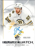 Justin Brazeau #129 Boston Bruins | 2024-25 SP Authentic