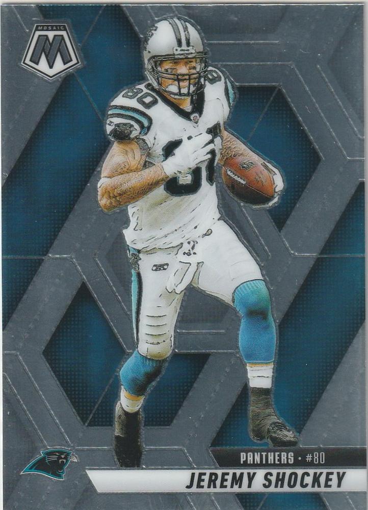 Jeremy Shockey #129 Carolina Panthers | 2025 Panini Mosaic | NFL Football