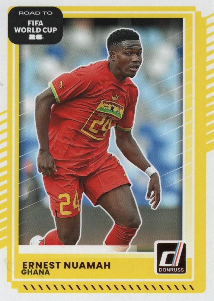Ernest Nuamah #129 Ghana | 2025-26 Donruss Road to FIFA World Cup