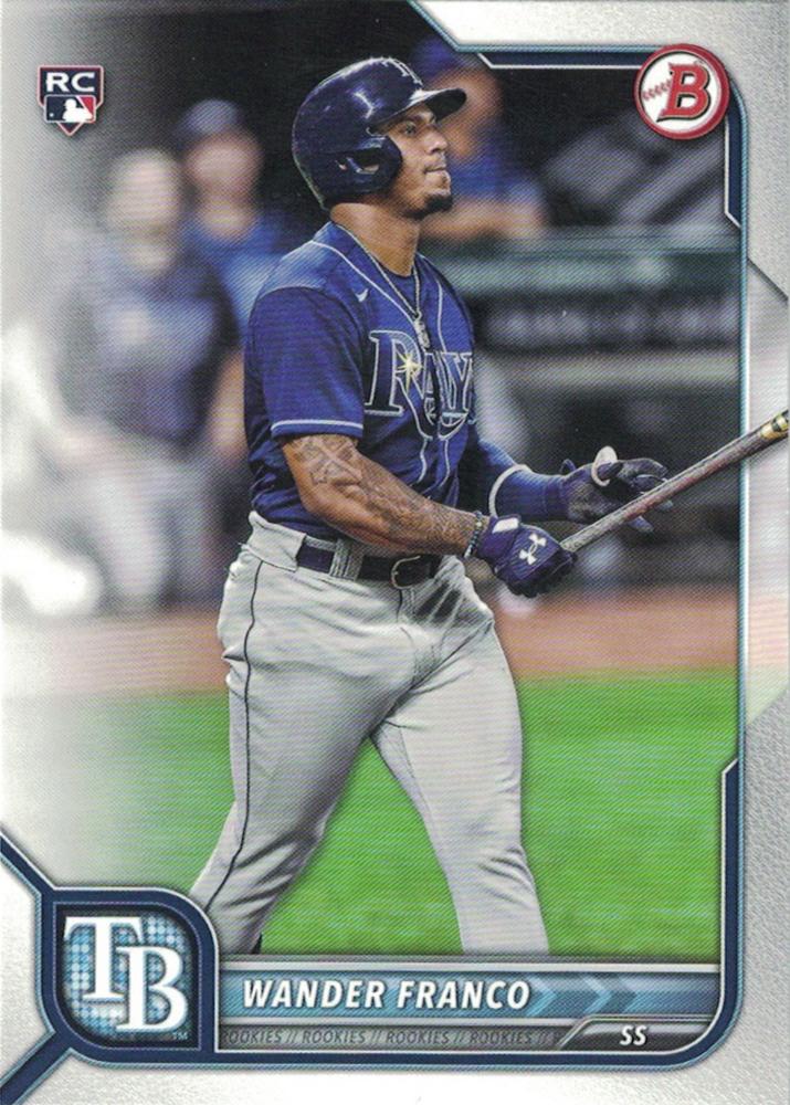 Wander Franco #12 Tampa Bay Rays | 2022 Bowman