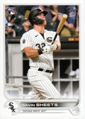 Gavin Sheets #12 Chicago White Sox (Factory set, Large RC logo) | 2022 Topps