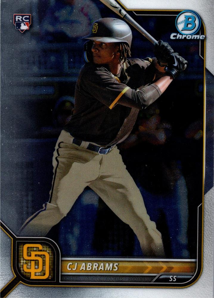 CJ Abrams #12 San Diego Padres | 2022 Bowman Chrome