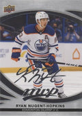 Ryan Nugent-Hopkins #12 Edmonton Oilers | 2023-24 Upper Deck MVP Silver Script