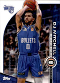 DJ Mitchell #12 Brisbane Bullets | 2023-24 Topps NBL