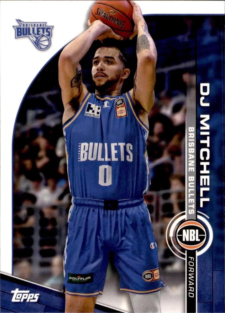 DJ Mitchell #12 Brisbane Bullets | 2023-24 Topps NBL