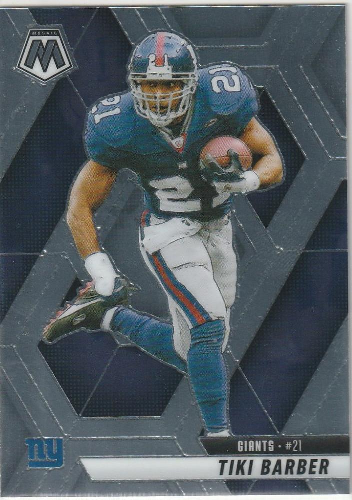 Tiki Barber #12 New York Giants | 2025 Panini Mosaic | NFL Football