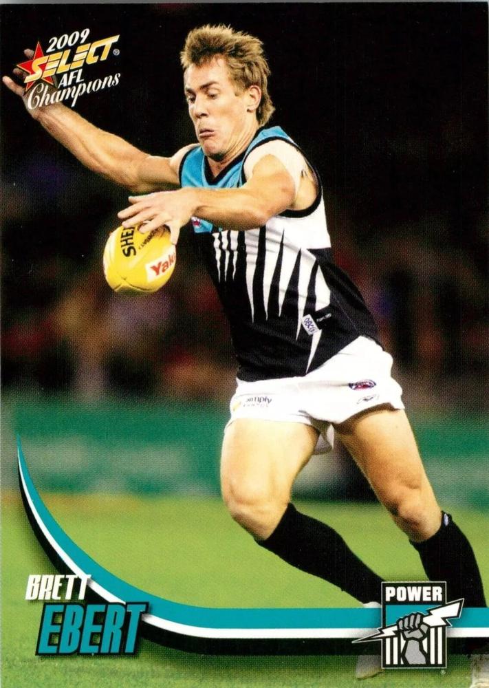 Brett Ebert #130 Port Adelaide Power | 2009 Select AFL Champions