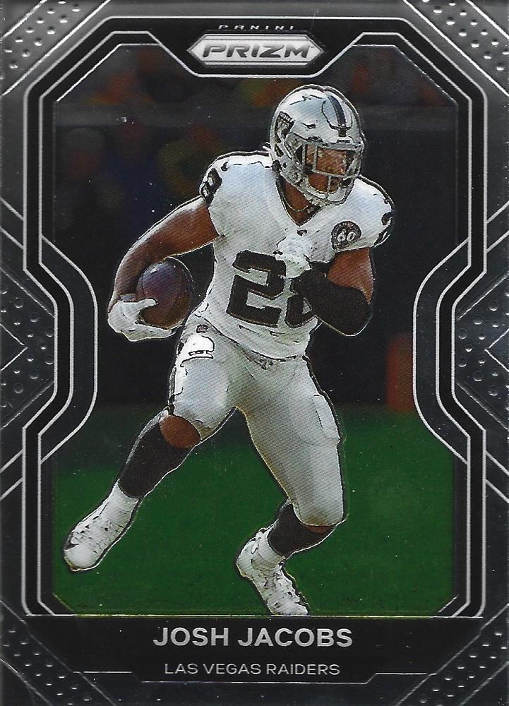 Josh Jacobs #130 Las Vegas Raiders | 2020 Panini Prizm | NFL Football