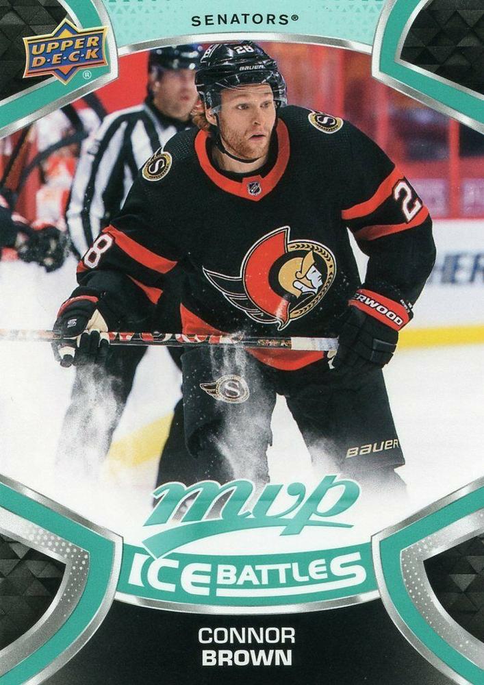 Connor Brown #130 Ottawa Senators | 2021-22 Upper Deck MVP Ice Battles