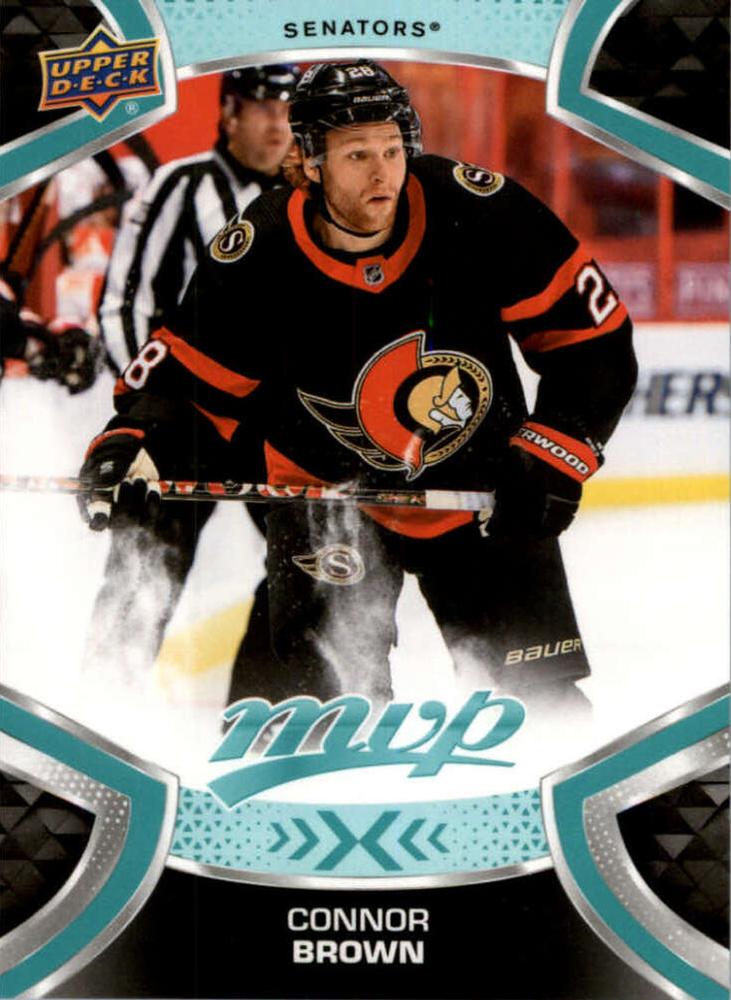 Connor Brown #130 Ottawa Senators | 2021-22 Upper Deck MVP