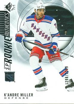 K'Andre Miller #130 New York Rangers | 2020-21 SP
