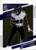 Patrick Queen #130 Baltimore Ravens | 2021 Donruss Optic | NFL Football