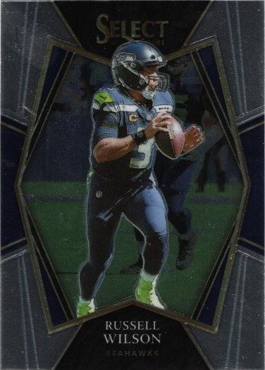 Russell Wilson #130 Seattle Seahawks | 2021 Panini Select |  | NFL Football
