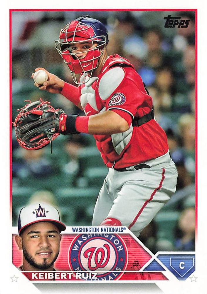 Keibert Ruiz #130 Washington Nationals | 2023 Topps